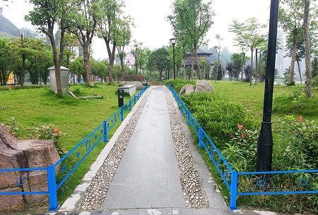 花園草坪護(hù)欄